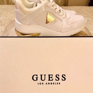 Guess platform wedge sneakers 6.5 EXCELLENT